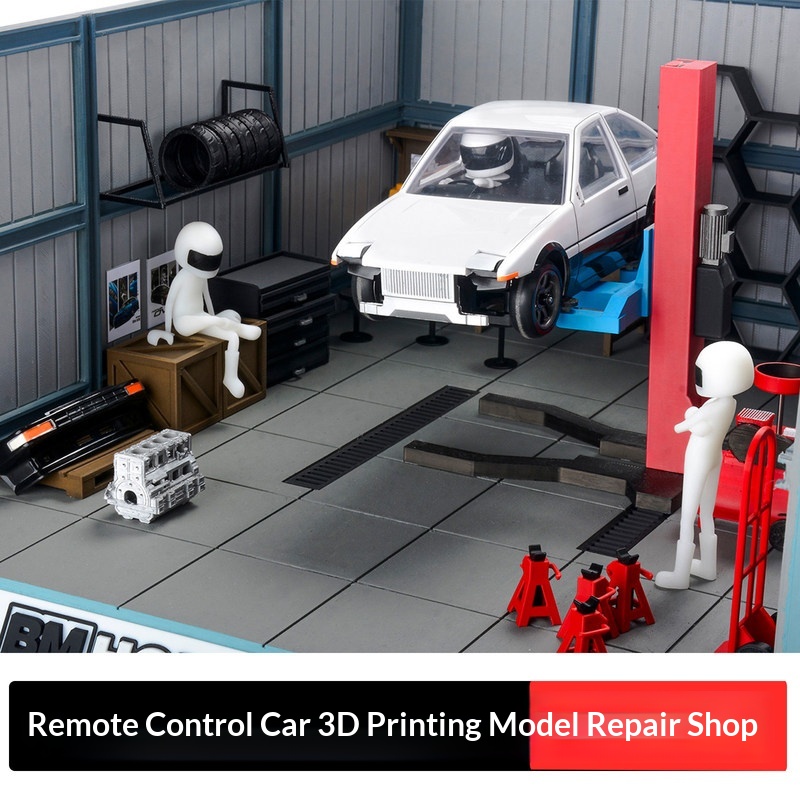 Workshop Tools 3D Model - BM HOBBY 1/24 Maßstab RC Auto