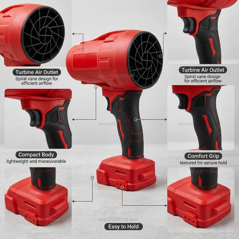 18V Kabelloser Turbo-Lüfter-Ge – Workshop Tools Uses Bewertung und Preis