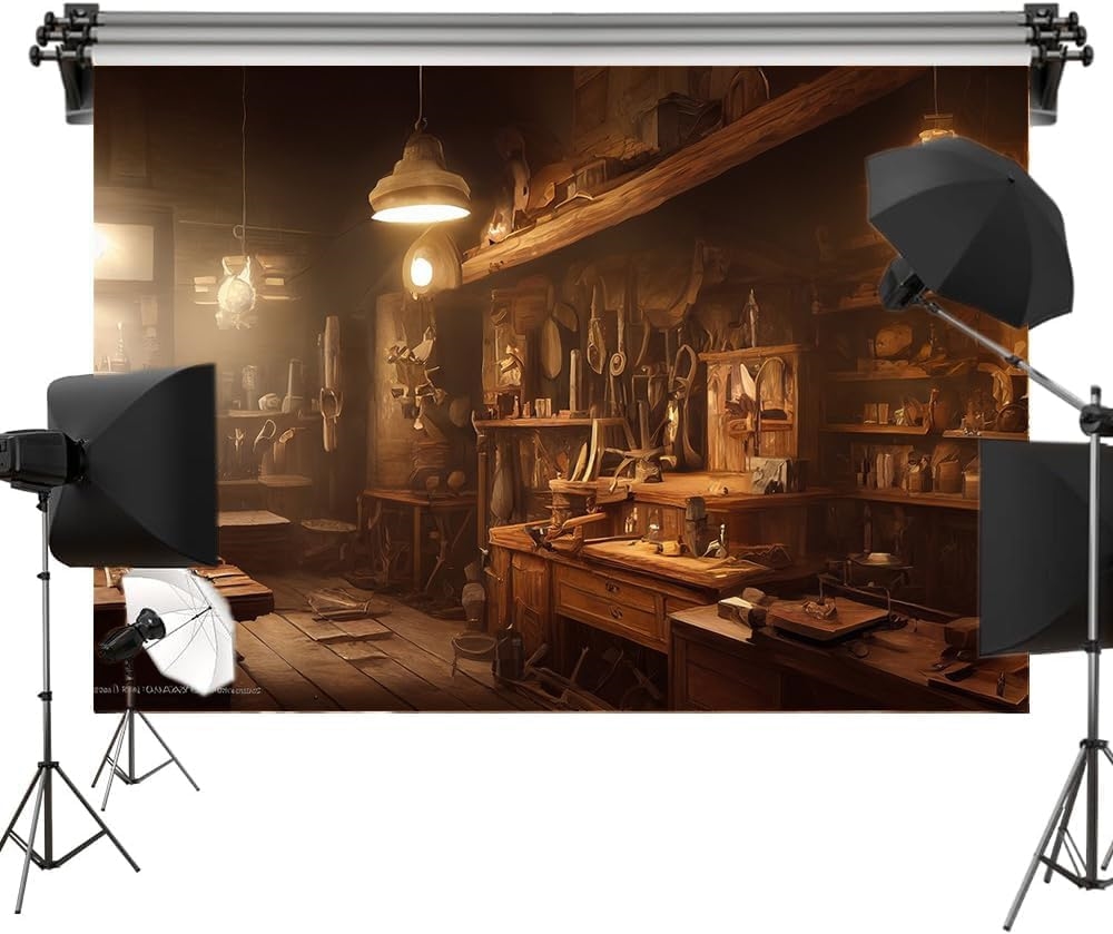 Steampunk Mechanic Tool Worksh – Workshop Tools Background Bewertung und Preis