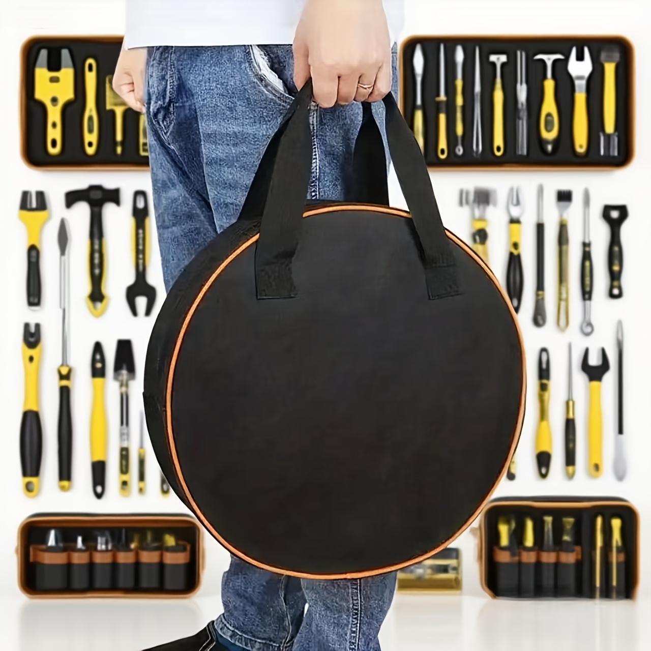 Einteilige Runde Werkzeugtasch – Workshop Tools Organizing Bewertung und Preis